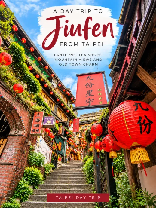 Jiufen Lanterns and Mountain Views