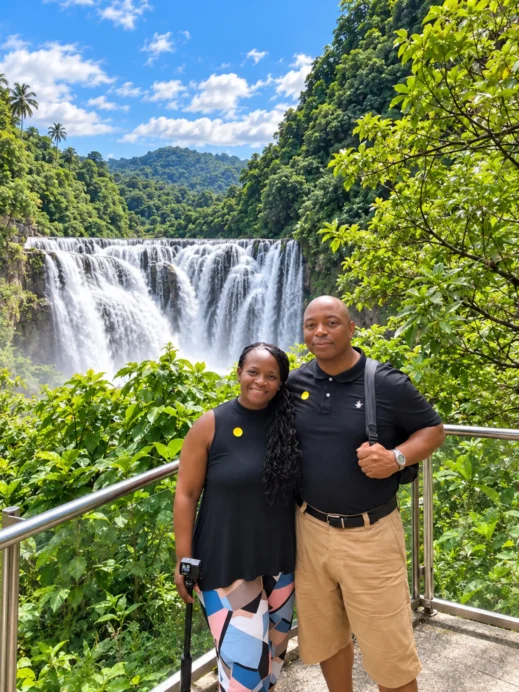 Klook, Steven, Stacey, Golden Waterfalls day trip
