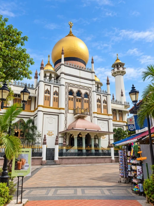 Singapore, Sultan Mosque, Arab Street area