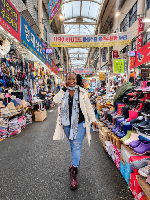 Stacey, Seomun Market, traditional, Daegu, Korea
