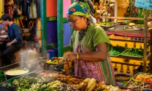 Pai Thailand food stall